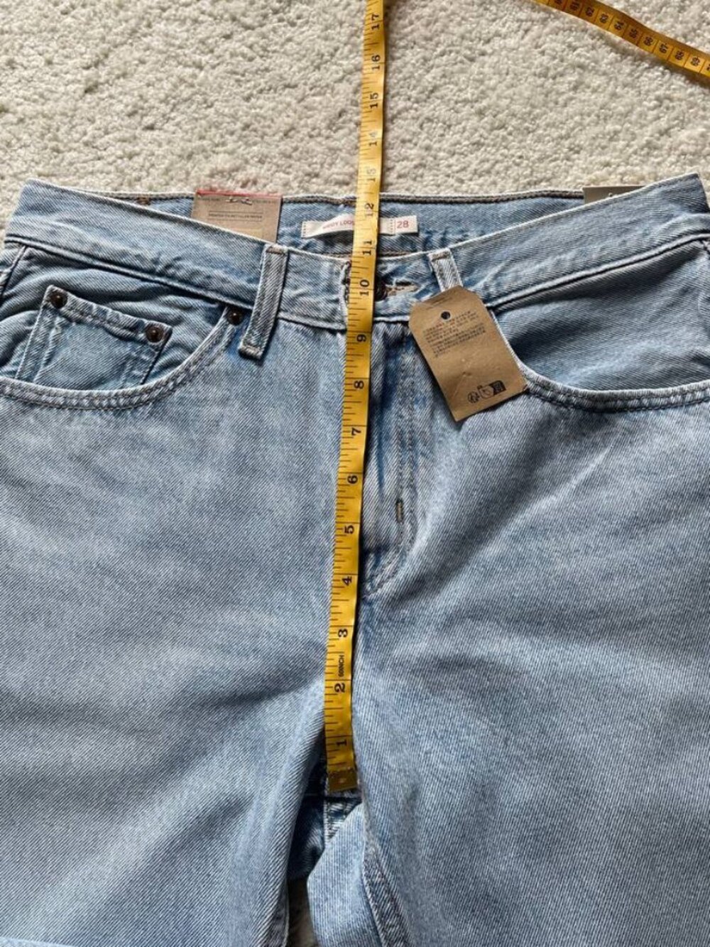 NWT Levi's Middy Bootcut Light Wash Women's Jeans Size 28/31 - Picture 8 of 12